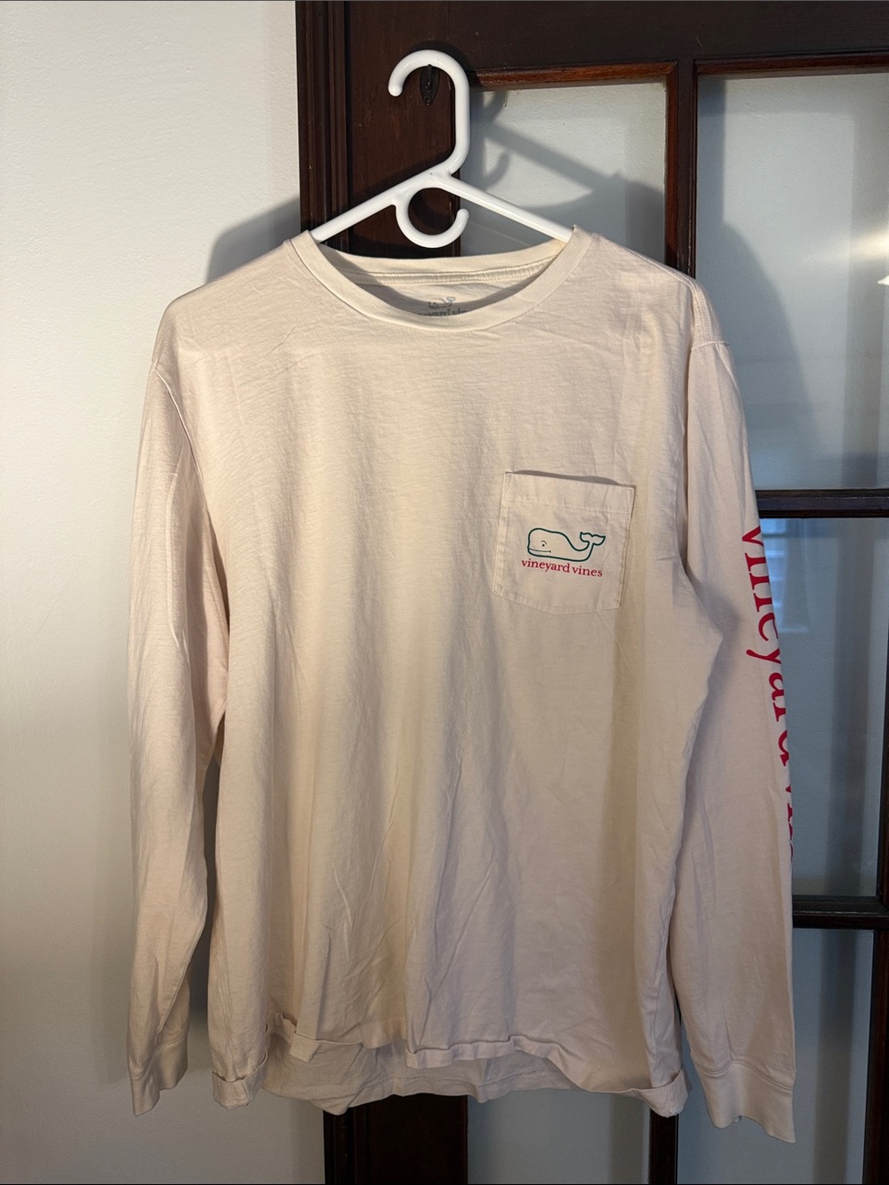 Vineyard Vines Men’s Long-Sleeve Naughty or Nice Christmas Tee